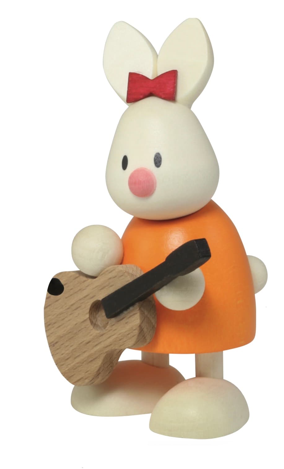 Kaninchen Emma mit Gitarre