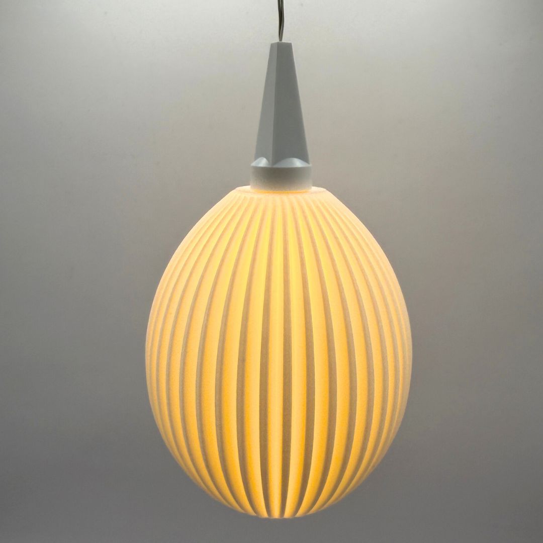 Lampenschirm Osterei - rosa