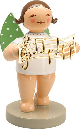 Goldedition Nr. 16, Der Komponist, Engel mit Notenlinie