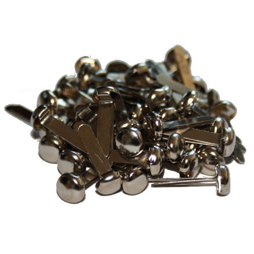 50 Stück Ersatzklammern für Original Herrnhuter Sterne aus Papier (I4 - I8) silber