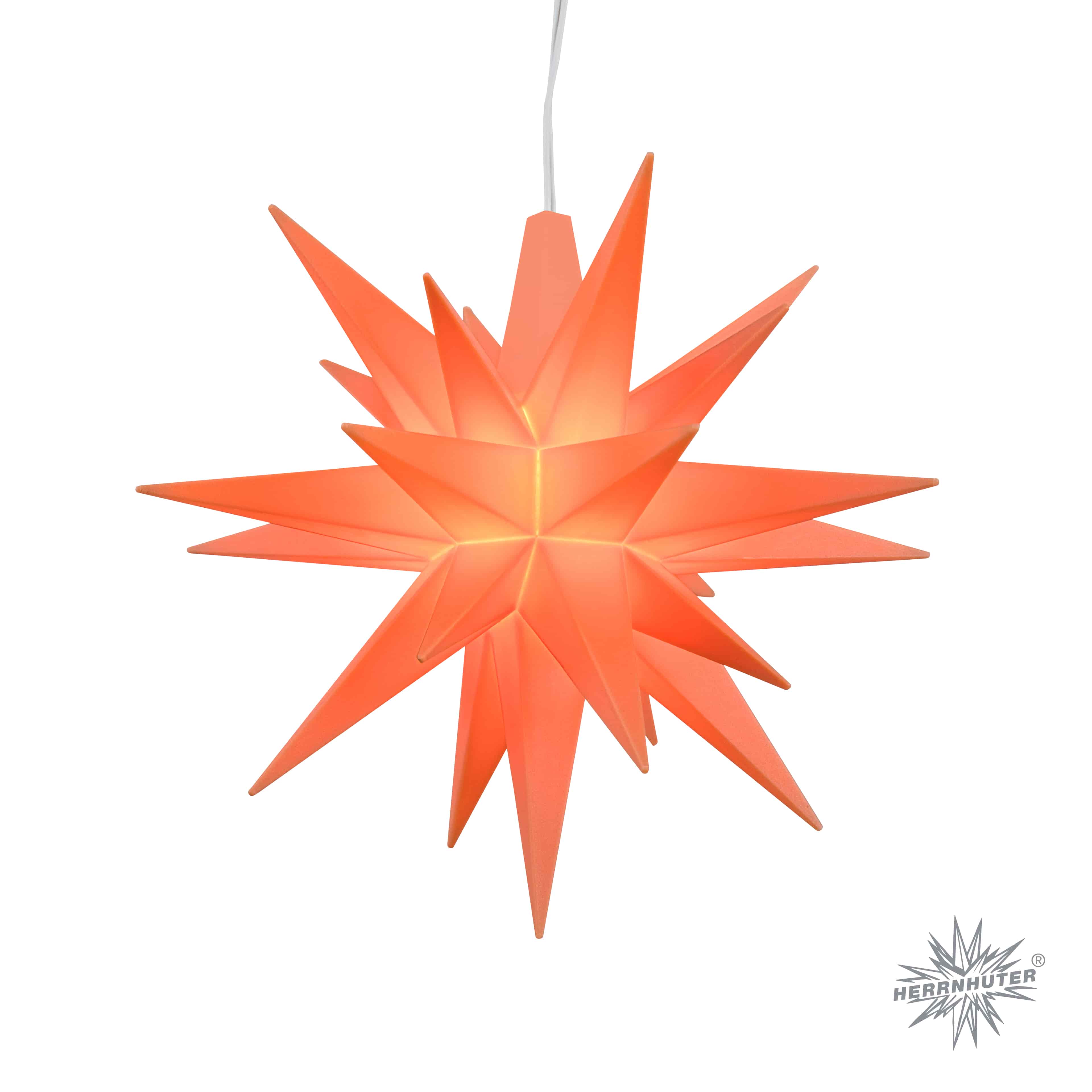 Original Herrnhuter Miniaturstern für innen ø ca. 8 cm apricot - limitiert