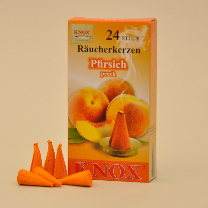 KNOX Räucherkerzen Pfirsich 24 St. / Pkg.
