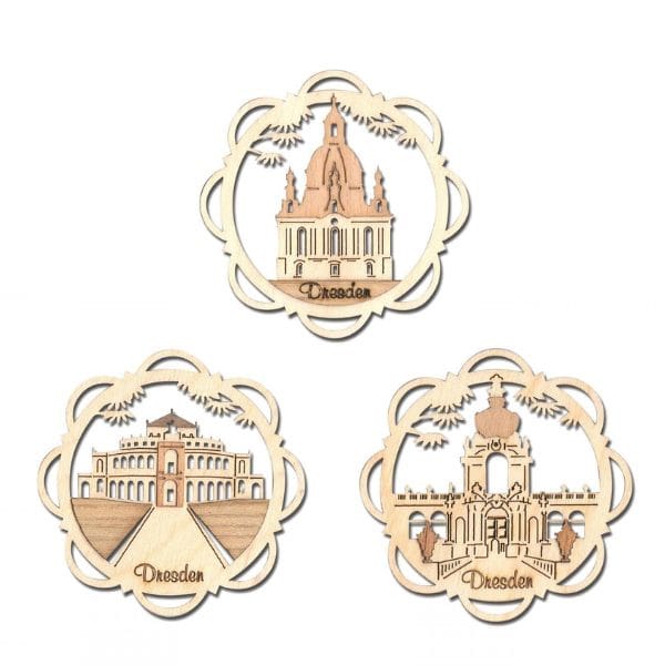 Baumschmuck Dresden 6er-Set