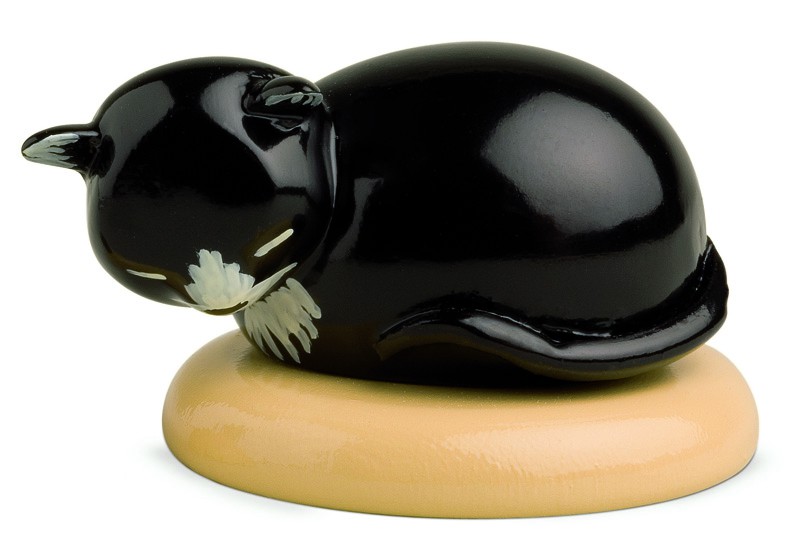 Katze schwarz