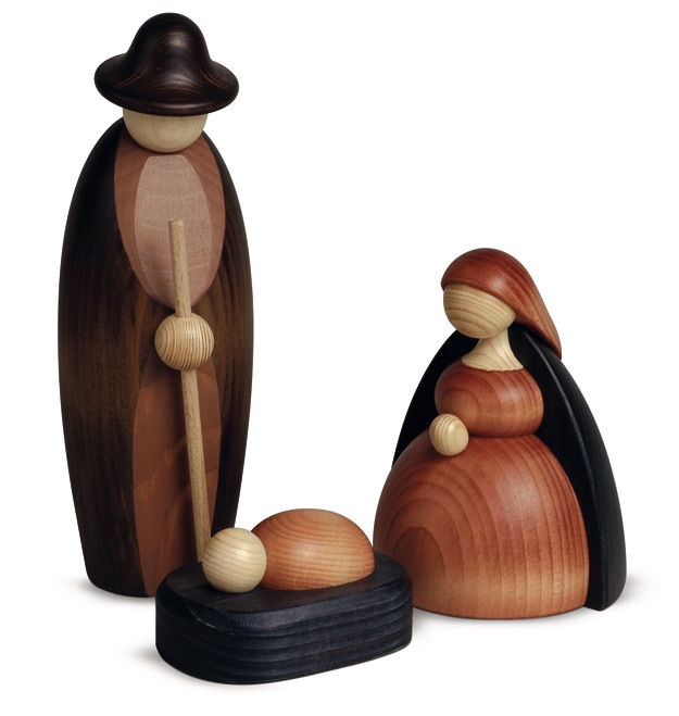 Christi Geburt (Maria, Josef, Krippe) groß