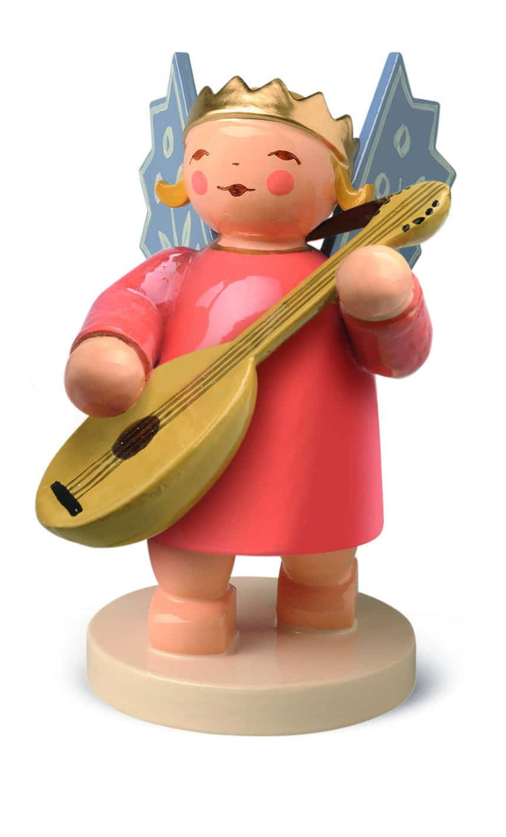 Kronenengel mit Laute