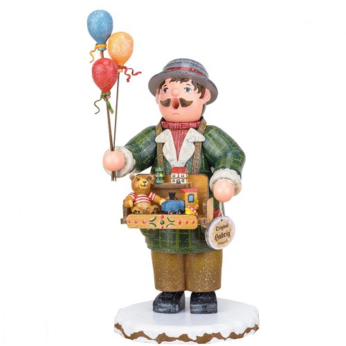 Hubrig - Winterkinder Räuchermann Spielzeughändler