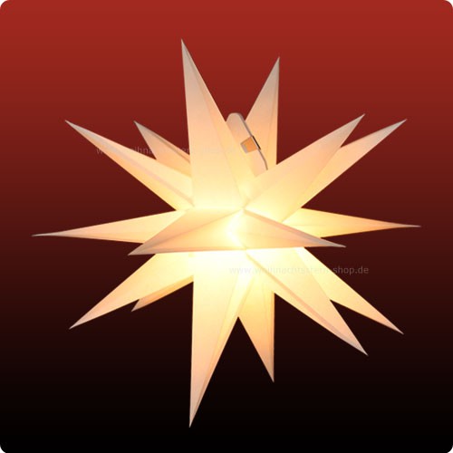 Annaberger Faltstern No. 3 ø 35 cm weiß