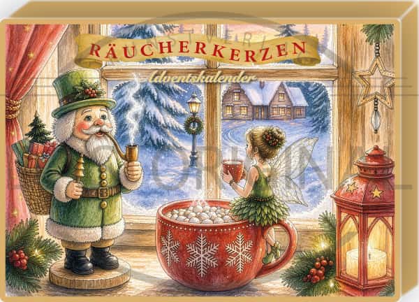 Räucherkerzen Adventskalender - Winterzauber