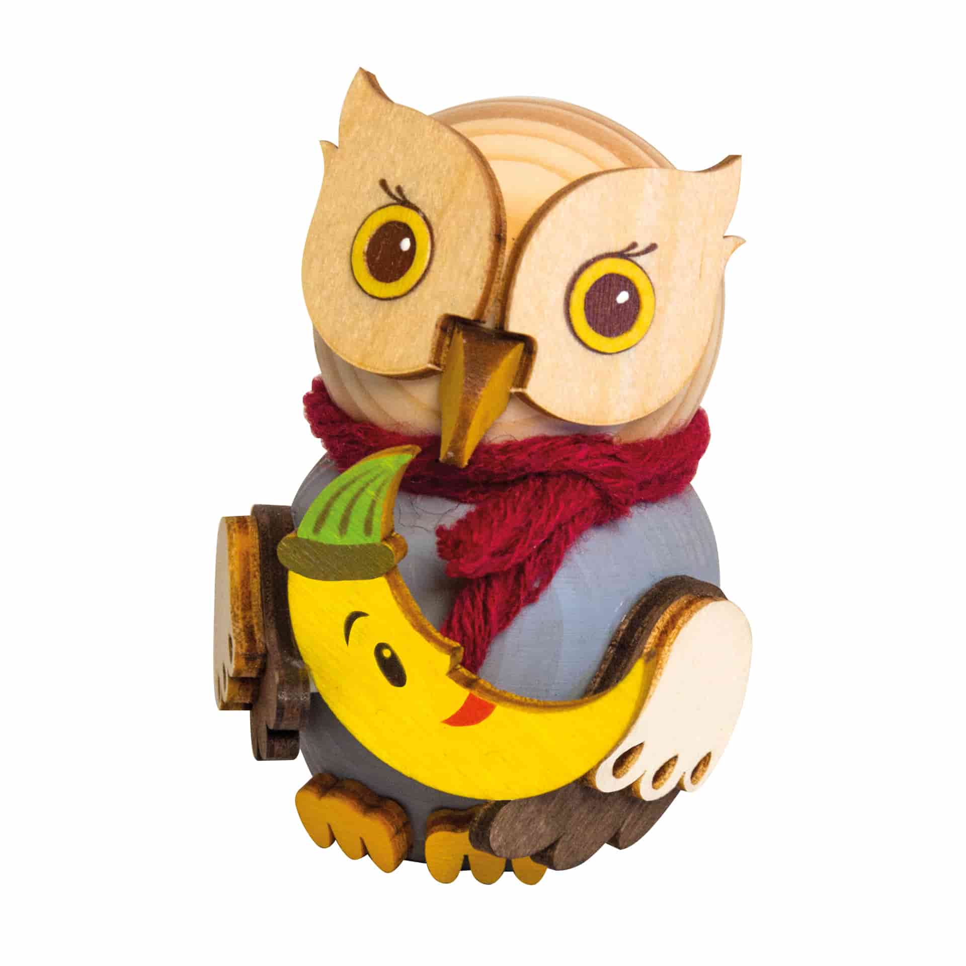 Mini Eule mit Mond