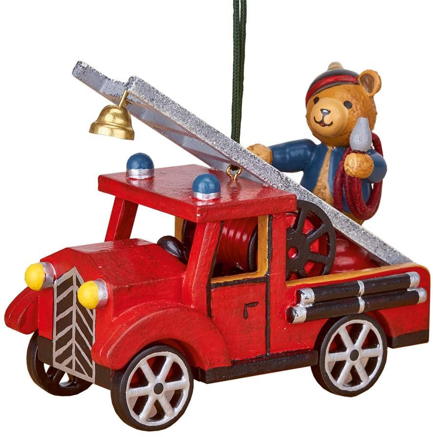 Hubrig - Baumbehang Feuerwehr mit Teddy