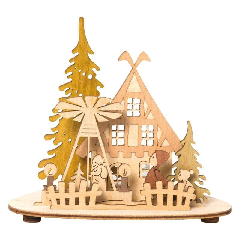 Teelichthalter Pyramide, 5 Ebenen