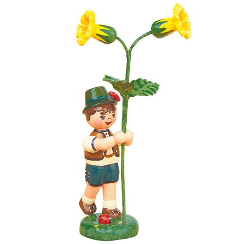 Hubrig - Blumenjunge mit Schlüsselblume - Auslaufmodell