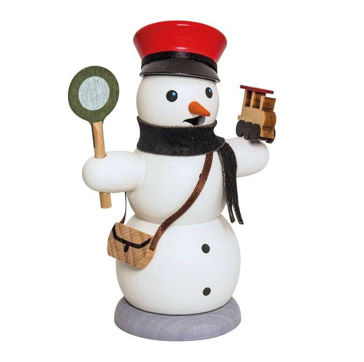 Schneemann Eisenbahner