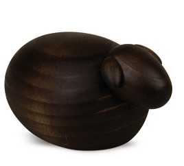 Schaf schwarz groß