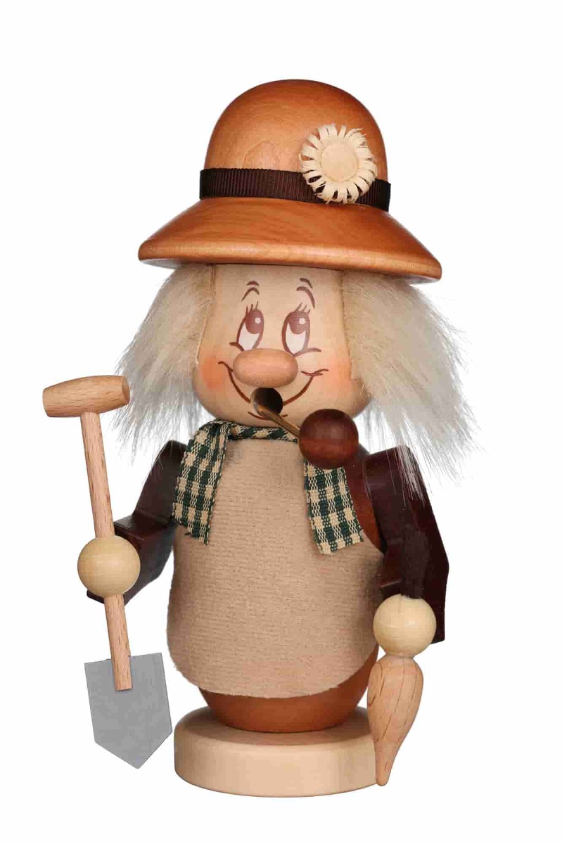 Räuchermann Miniwichtel Gärtner - Auslaufartikel