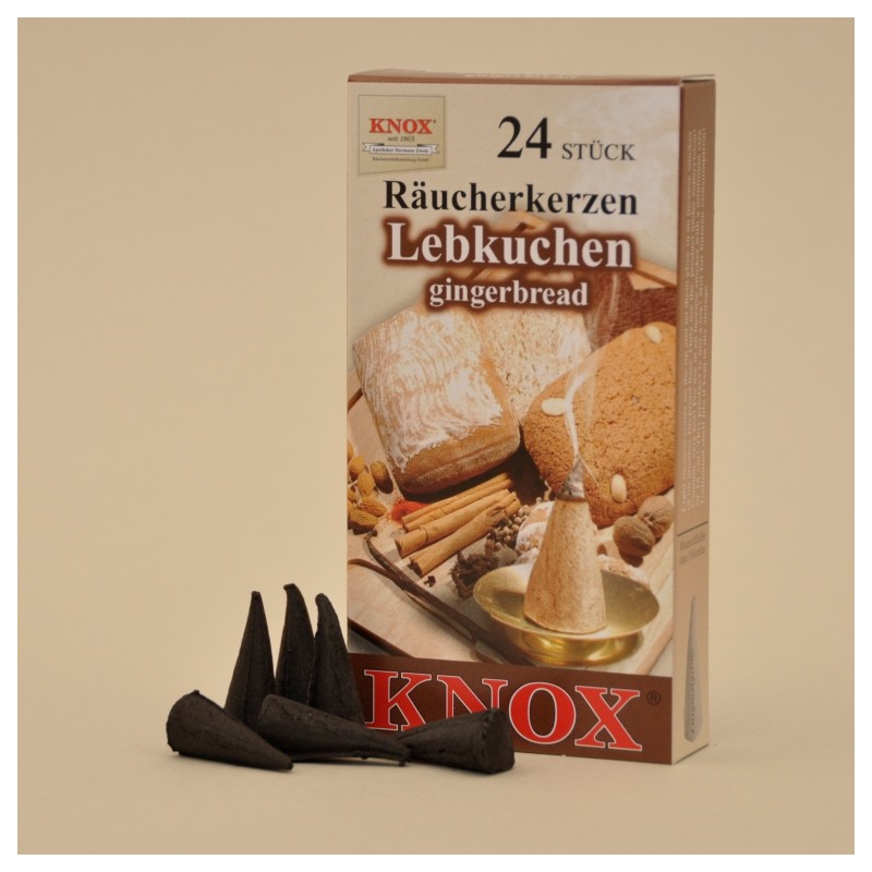 KNOX Räucherkerzen Lebkuchen 24 St. / Pkg.
