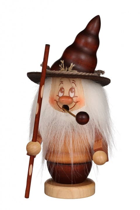 Räuchermann Miniwichtel am Stab - Auslaufartikel