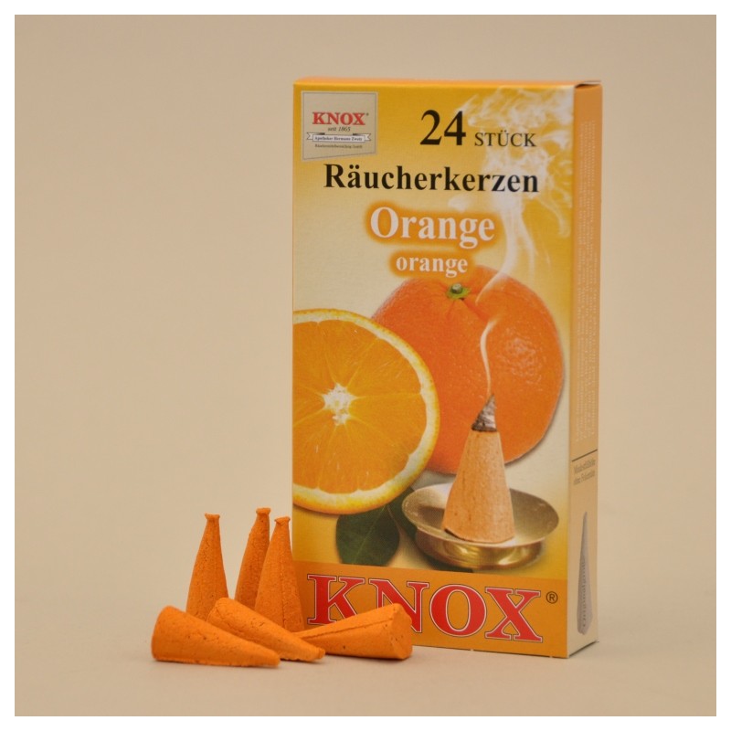 KNOX Räucherkerzen Orange 24 St. / Pkg.
