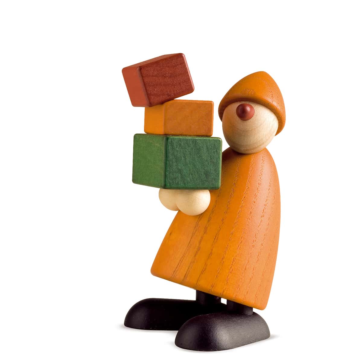 Felix, Geschenke tragend, gelb