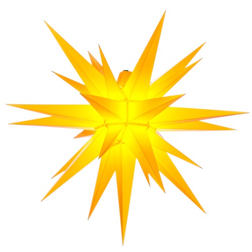 Original Herrnhuter Stern für außen ø ca. 68 cm gelb (A7)