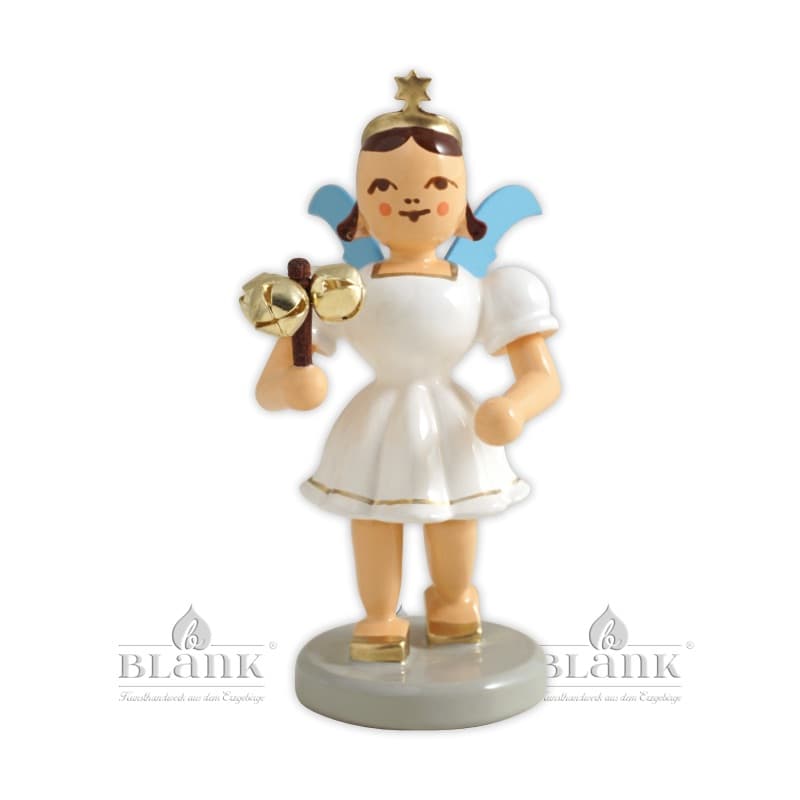 Blank - Kurzrockengel farbig mit Schellenstab