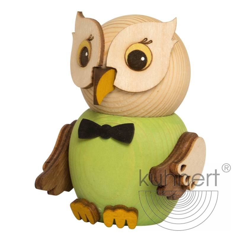 Mini Eule grün - Auslaufartikel
