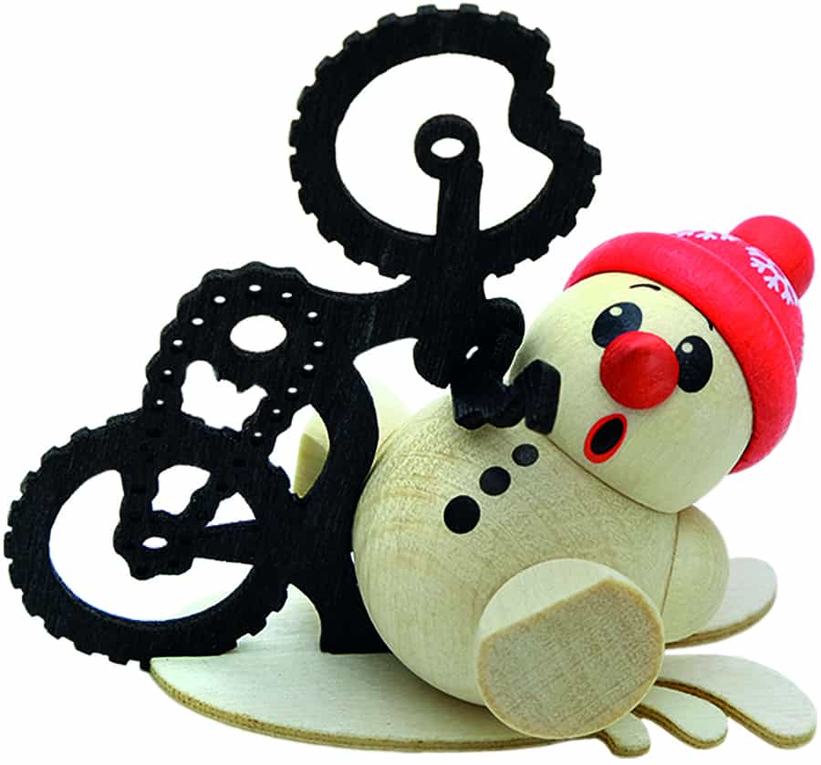 Cool Man Fahrrad Sturz