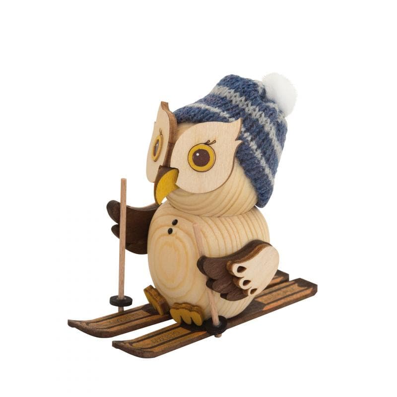 Mini Eule mit Ski