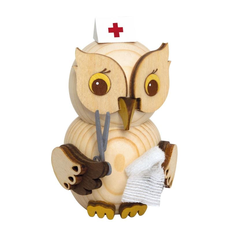 Mini Eule Krankenschwester