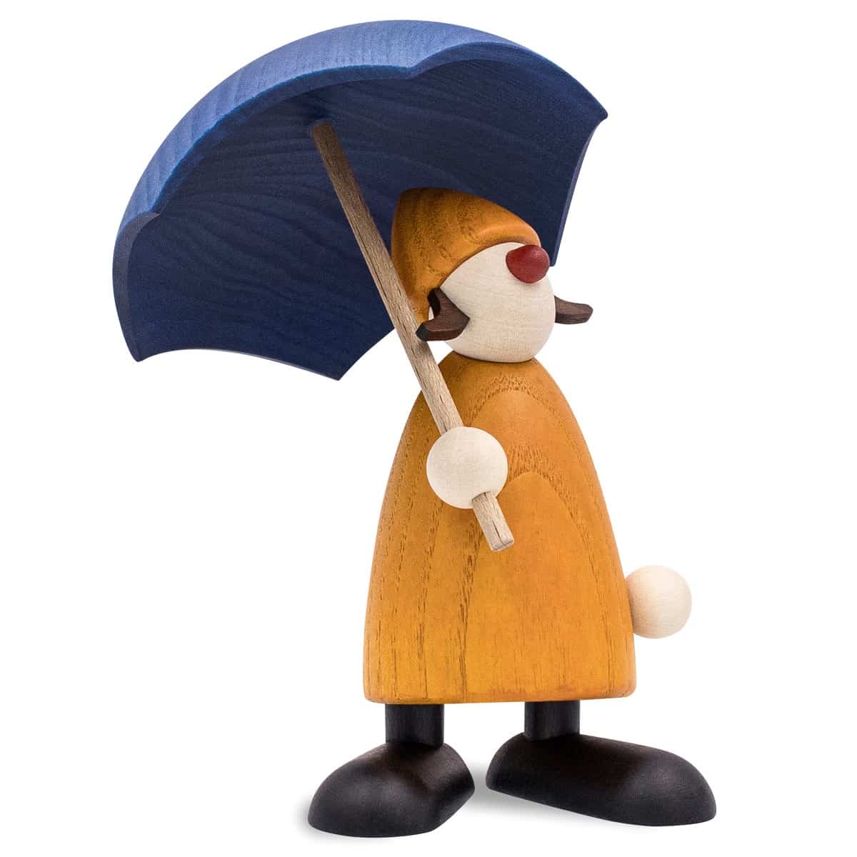 Louise mit Schirm gelb