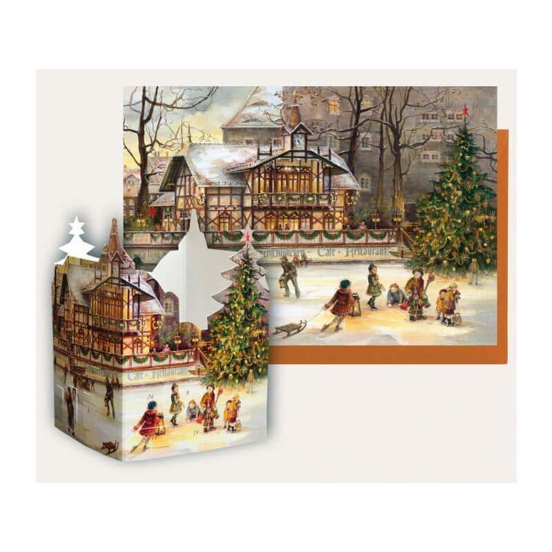 Tischadventskalender - Schwanenschlösschen