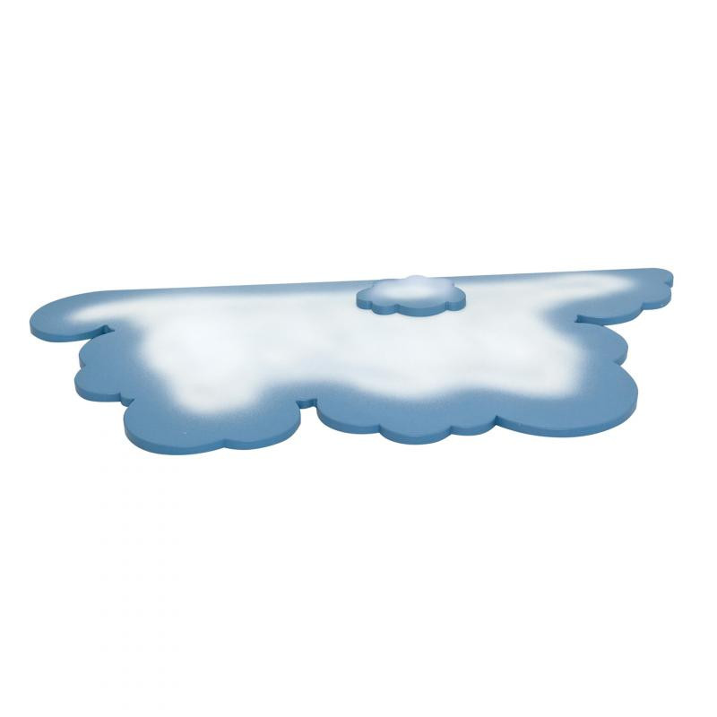 Große Wolke für Schneeflöckchen