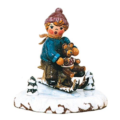 Hubrig - Winterkinder Schlittenfahrer