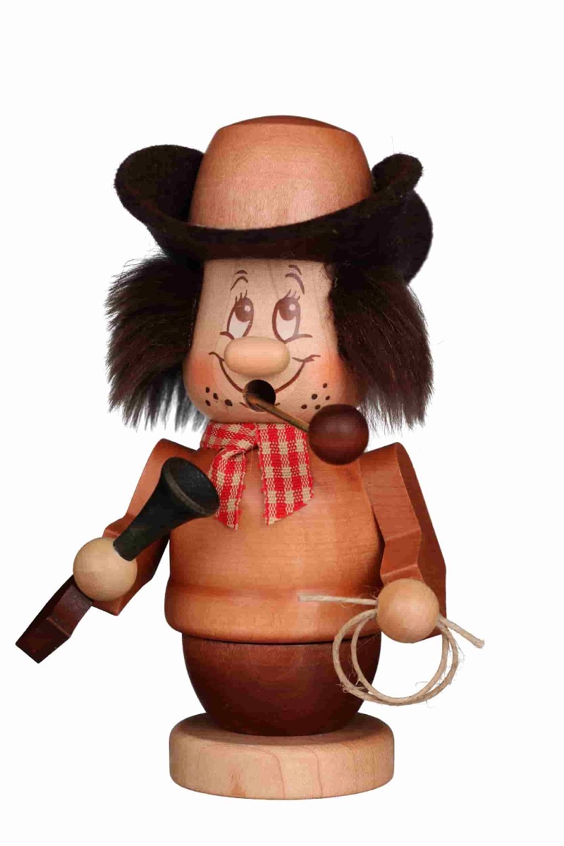 Räuchermann Miniwichtel Cowboy - Auslaufartikel