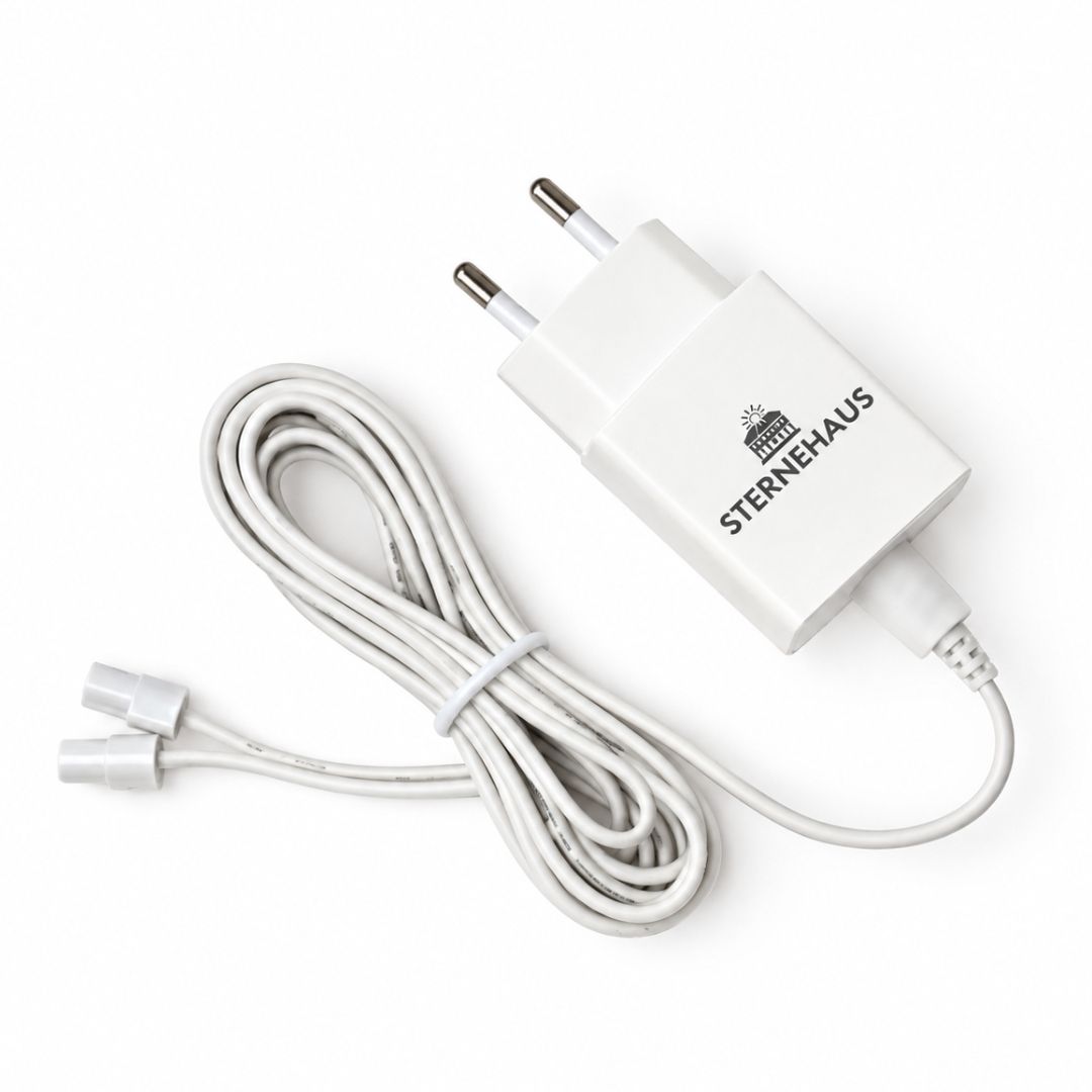 USB-Netzgerät mit Adapter für Lampenschirme