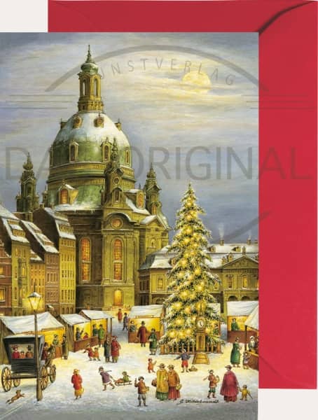 Mini-Adventskalender - Dresdner Frauenkirche