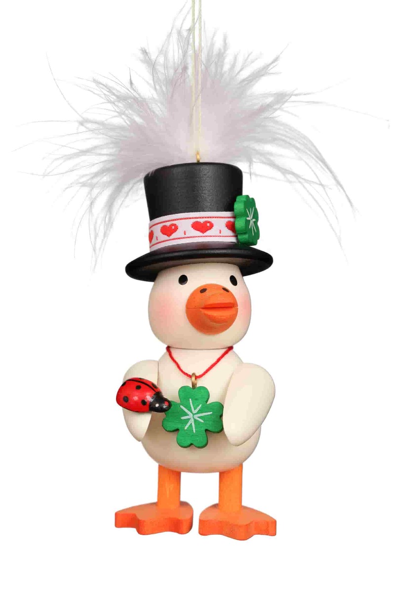 Federentlein Viel Glück