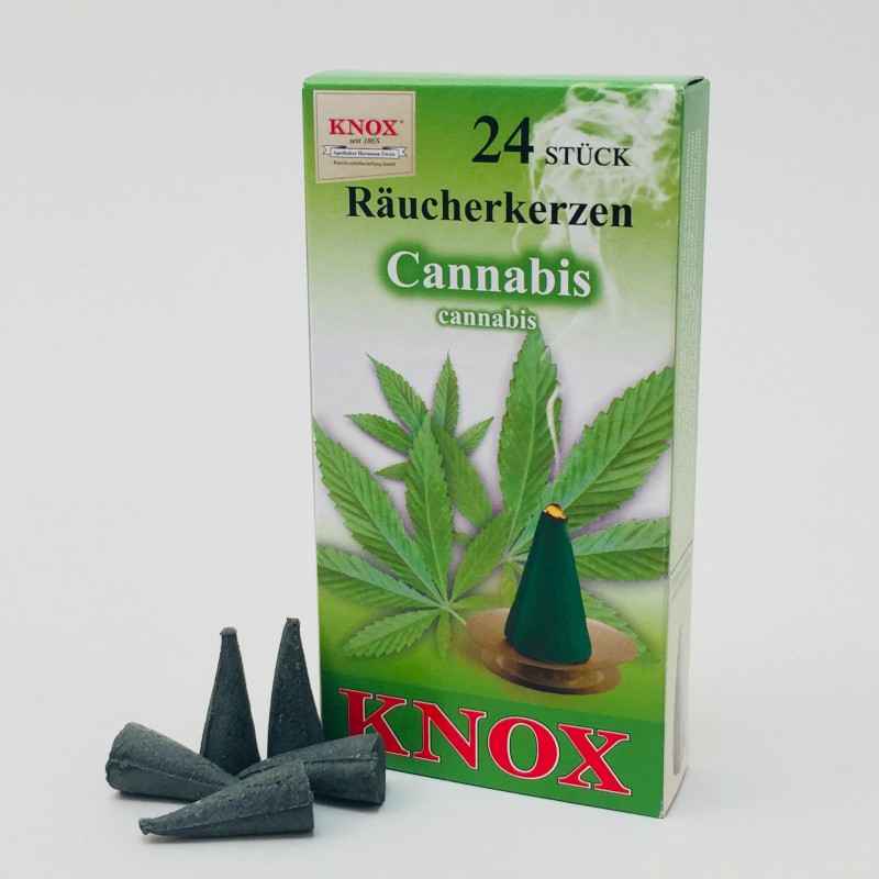 KNOX Räucherkerzen Cannabis 24 St. / Pkg.