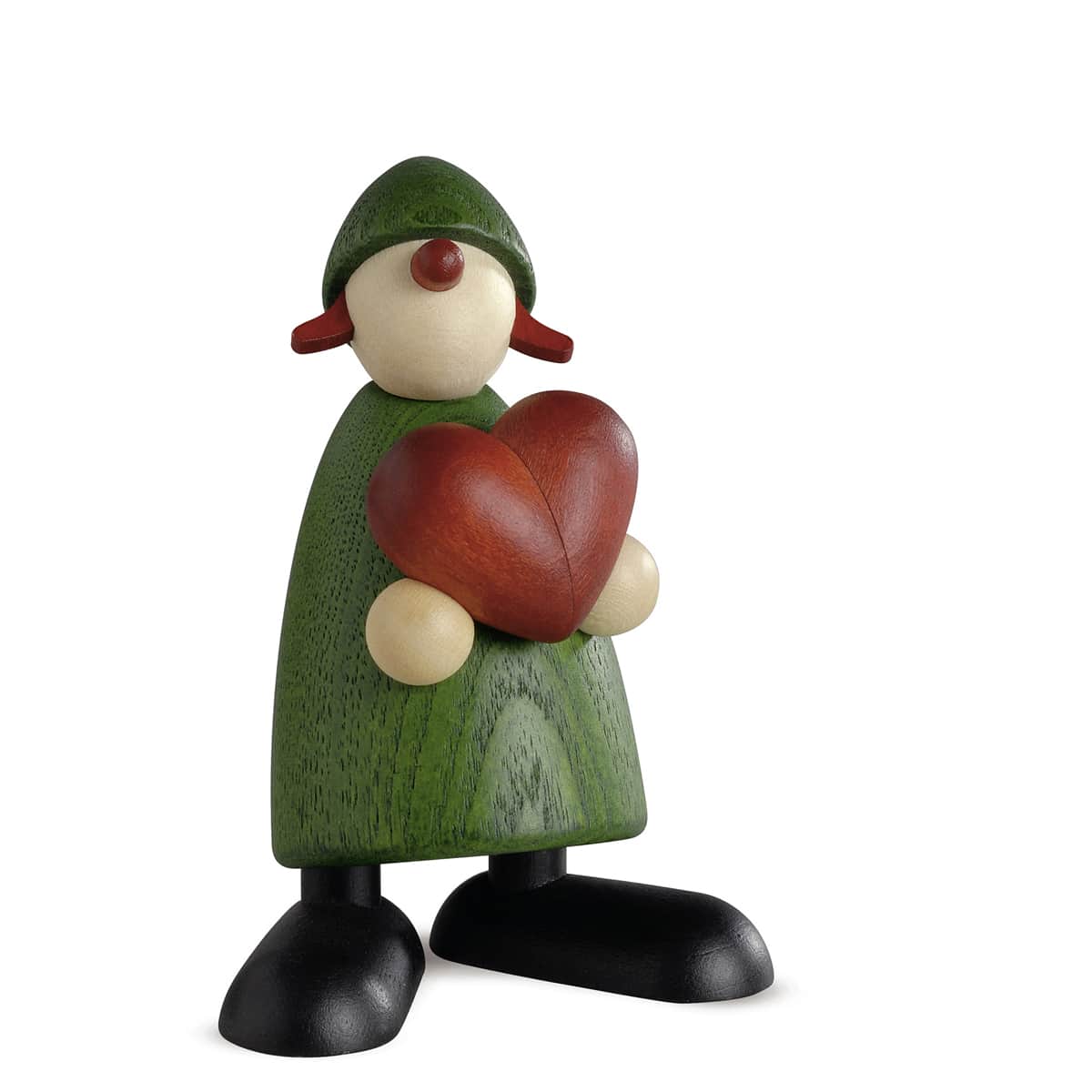 Gratulantin Thea mit Herz, grün