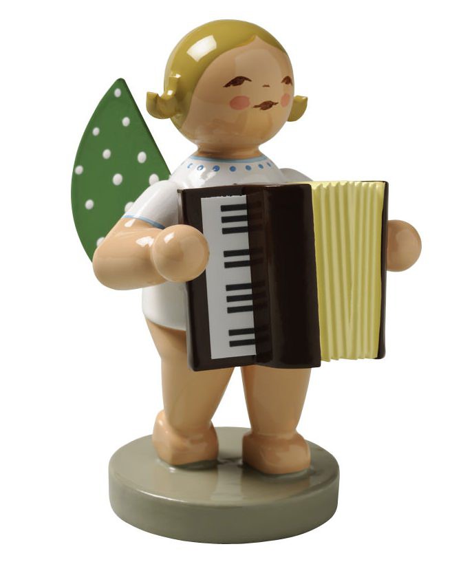 Engel mit Akkordeon