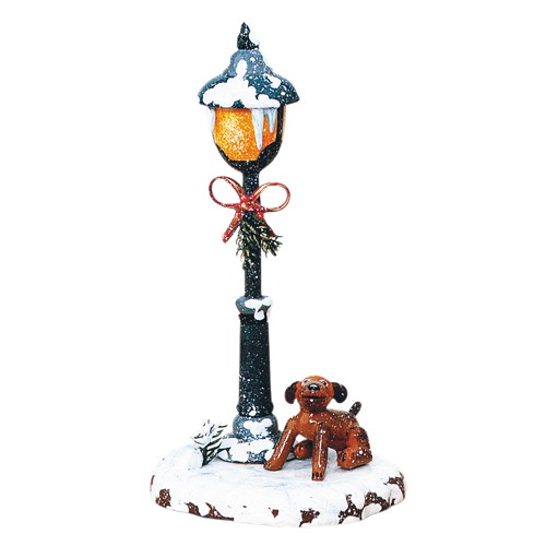 Hubrig - Winterkinder Bello unter der Laterne