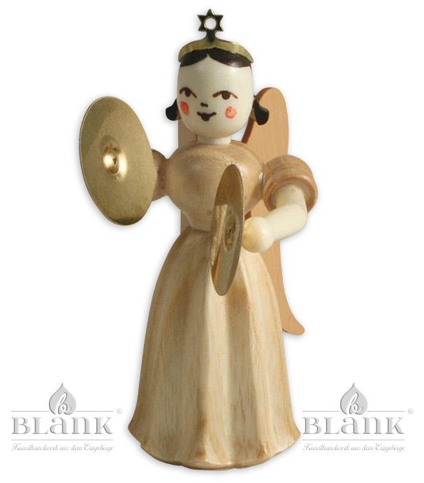 Blank - Faltenlangrockengel mit Becken