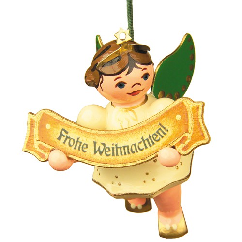 Hubrig - Baumbehang Engel Frohe Weihnacht