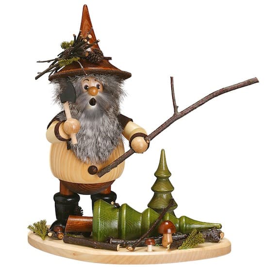 Räuchermann Waldwichtel Waldarbeiter