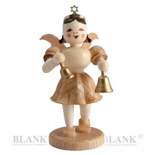 Blank - Kurzrockengel natur mit Glocken