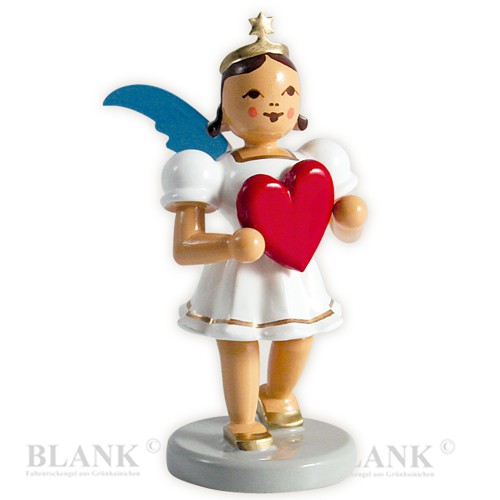 Blank - Kurzrockengel farbig mit Herz