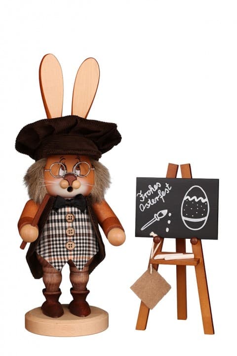 Räucherfigur Wichtel Hase Häschenschule