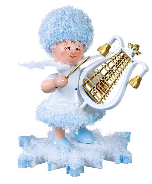Schneeflöckchen mit Lyra - Auslaufartikel
