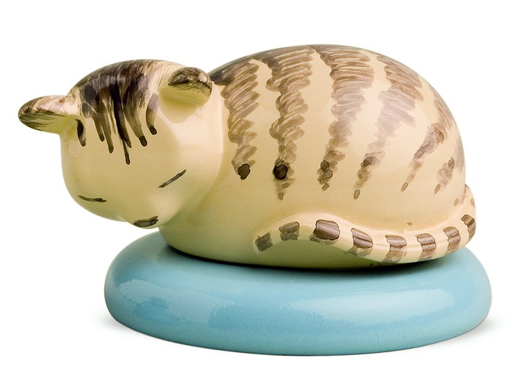Katze grau getigert